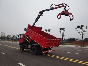 Camión Porta Madera de Uso Pesado |   Grúa Hidráulica de 10 Metros con Pinza |   Motor Yuchai 6x4 para Tala y Transporte de Madera - Product Image 3