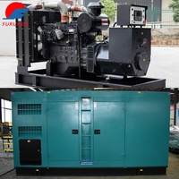 Générateurs diesel de grande puissance 200KW 250KVA Shanghai Power Shangchai SDEC 6 cylindres refroidis par eau, style à châssis ouvert