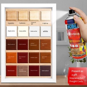 Muestra Gratuita de Pintura Renovadora para Madera Sólida, Pintura Autoaplicable a Base de Agua con Efecto de Grano de Madera, <span class=keywords><strong>Barniz</strong></span> que Cambia de <span class=keywords><strong>Color</strong></span>, Retoque para Decoración del Hogar para Madera Vieja - Product Image 2
