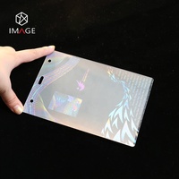 Pochettes holographiques transparentes, pièces, format A3, pour étiquette d'identité, pour les événements de grande taille