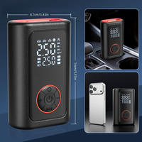 Compresseur d'air portable sans fil, mini gonfleur de pneus de voiture électrique portatif, prix d'usine, numérique