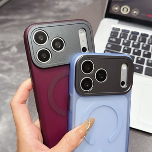 เคสโทรศัพท์แม่เหล็กแบบด้านคุณภาพสูงสำหรับ iPhone 18 17 Pro Max พร้อมกรอบกล้องโลหะ ปุ่ม AI ป้องกันแรงกระแทก - Product Image 4