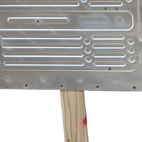 Plaque froide estampée à haute pression Plaque de refroidissement liquide flexible pour ESS