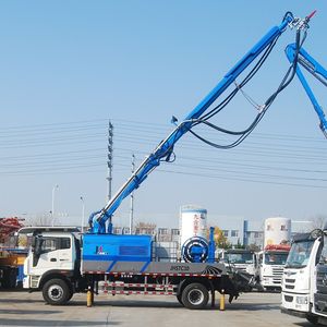 China Factory JIUHE Brand 30 Cubic Meters JHSTC30 Concrete Spraying <b>Truck</b> Wet Shotcrete Machine for Sale - Product Image 4