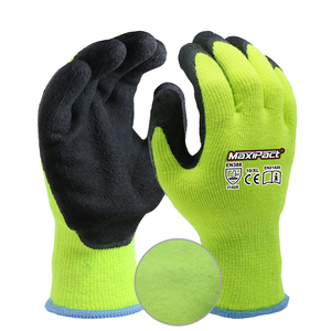 Guantes de Trabajo MaxiPact al por Mayor, Industriales, Resistentes, Cálidos, de Látex, Espuma de Goma, Forrados con Acrílico, Térmicos y Aislantes - Product Image 1