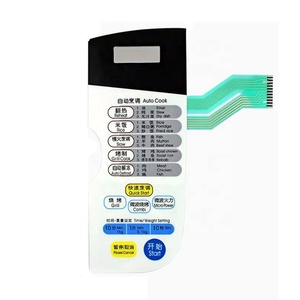 Custom High Quality Tactile Touch Screen Microwave Oven <strong>Membrane</strong> <strong>Keypad</strong> <strong>Membrane</strong> <strong>Switch</strong> <strong>Keypad</strong> Oven Control Panel - Product Image 5