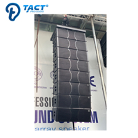 Système de sonorisation Line Array 2 voies, double haut-parleur 12 pouces en néodyme, amplifié, pour spectacles en extérieur