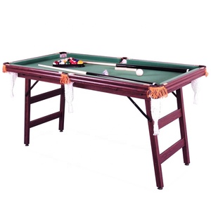 Nhà Máy Bán Buôn Giá 4ft Kích Thước <span class=keywords><strong>Mini</strong></span> Snooker Billiard Gấp Chân Bảng Với Pick up Túi Cho Gia Đình Trẻ Em Đồ Chơi Trò Chơi Trên Bán - Product Image 1