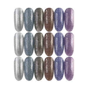 <span class=keywords><strong>Super</strong></span> brillant haute brillance <span class=keywords><strong>sain</strong></span> paillettes platine vernis à ongles avec la couleur de la mode - Product Image 1
