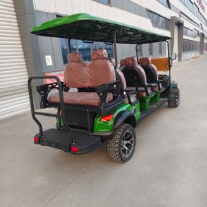 Voiturette <span class=keywords><strong>de</strong></span> golf électrique <span class=keywords><strong>de</strong></span> conception nouvelle, véhicule électrique <span class=keywords><strong>de</strong></span> <span class=keywords><strong>tourisme</strong></span>, voiturette <span class=keywords><strong>de</strong></span> golf tout-terrain 8 places pour la chasse, certifiée CE/DOT - Product Image 3