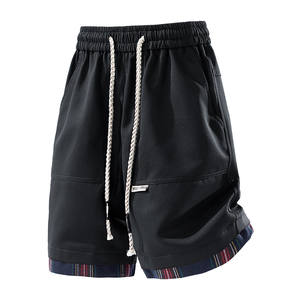 Pantalones cortos de trabajo personalizados con logo para hombre, novedad de verano, estilo japonés, finos, deportivos, casuales, con bolsillos grandes, holgados, de cinco puntos, ¡superventas! - Product Image 4