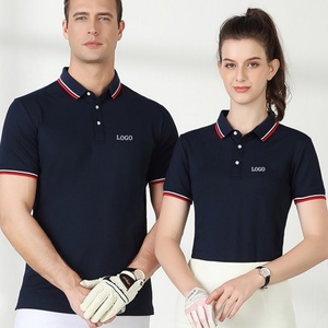 T-shirt unisexe en piqué tricoté de haute qualité 100 % coton 220 GSM respirant avec col et poignets unis, personnalisable avec logo et couleur, manches courtes - Product Image 1