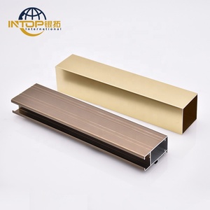 باب مخصص الألومنيوم الشخصي روز الذهب بأكسيد الألومنيوم مع الكهربائي خدمات معالجة مخصصة قطع الانحناء - Product Image 3