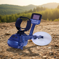 Détecteur de métaux professionnel portable et compact, détecteur de trésors sensible, détecteur de métaux portatif pour l'exploitation minière