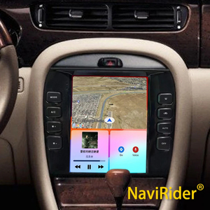 สำหรับ Jaguar X-TYPE ปี 2004-2008 วิทยุติดรถยนต์ระบบสัมผัส Android พร้อมระบบนำทาง GPS, Carplay, เครื่องเล่นมัลติมีเดีย และวิดีโอ - Product Image 1