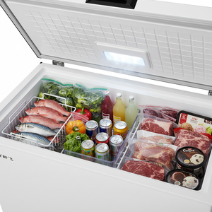 100L/200L/300L Energy Saving Chest Freezer <b>Large</b> Capacity Horizontal Deep Freezer Fast Cooling Low Noise for Africa Ener - Product Image 4