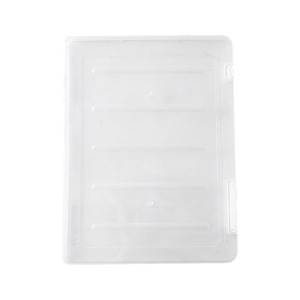 Transparent A4 Document <b>Storage</b> Box Plastic <b>File</b> Organizer Waterproof Dustproof For Certificates And Papers Rectangle White - Product Image 4