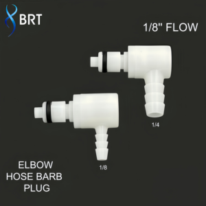 Raccordo Rapido a <span class=keywords><strong>Gomito</strong></span> a 90 Gradi per Tubi Flessibili da 1/8 e 1/4, Connettore Rapido per Aria e Acqua - Vendita Diretta dalla Fabbrica - Product Image 2