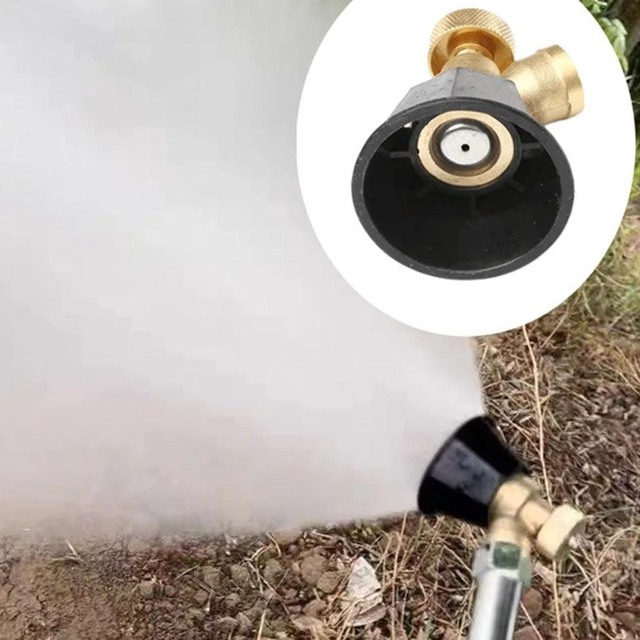 High Pressure Pesticide Sprayer Nozzle Adjustable Watering Irrigation Air Vortex Spray Nozzle Agricultural Atomization Nozzle