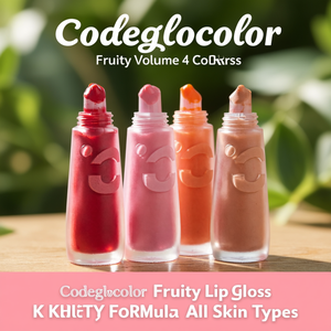 Codeglocolor Gloss à lèvres fruité volumisant 4 couleurs Formule K-Beauty Tous types de peau - Product Image 3