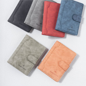 Custom Logo Jiusi Luxury Travel PU Leather Passport <b>Holder</b> Cover <b>Wallet</b> with SIM <b>Card</b> Slot Functional <b>Card</b> Ticket <b>Holder</b> - Product Image 2