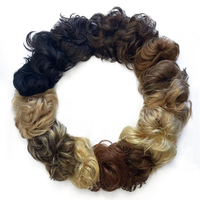 Chinois Remy Cheveux Chignon Pièce Style Droit Messy Chignon Cheveux Chignons Tissage Extension Type De Cheveux Humains