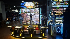 Simulateur de tir d'arcade <span class=keywords><strong>Sniper</strong></span> <span class=keywords><strong>Elite</strong></span> <span class=keywords><strong>5</strong></span> pour 4 joueurs en équipe, à vendre - Product Image 4