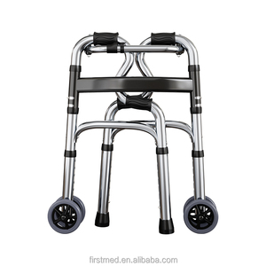 Andador con Asiento - Ayuda de Movilidad de Aluminio Ligero con Altura Ajustable para Personas Mayores - Product Image 6