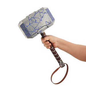 Marteau de <span class=keywords><strong>Thor</strong></span> en métal, 3,2 kg, poids équilibré, finition bronze antique, design à bordure de runes nordiques - Product Image 3