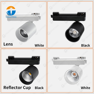 Sang trọng Đường sắt hệ thống chiếu sáng Focus COB LED theo dõi ánh sáng có thể điều chỉnh LED Tracklight cho trong nhà nhà cửa hàng văn phòng phòng ăn chiếu sáng - Product Image 6