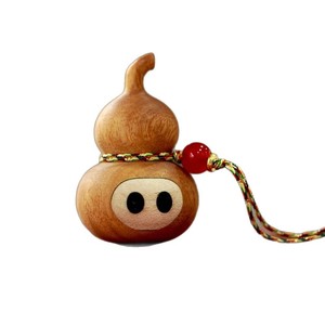 จี้น้ำเต้าไม้แข็งสไตล์น่ารักโรสวูดของขวัญส่วนตัว - Product Image 5