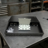 Boîtier de distribution de fibre optique extérieur IP65 à 24 cœurs SC, ODF pour panneau de brassage de fibre optique FTTH