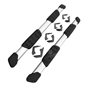 Barres latérales en alliage <span class=keywords><strong>d</strong></span>'aluminium et seuils <span class=keywords><strong>de</strong></span> <span class=keywords><strong>porte</strong></span> fixes pour Toyota Tundra, installation non destructive, accessoires extérieurs - Product Image 1