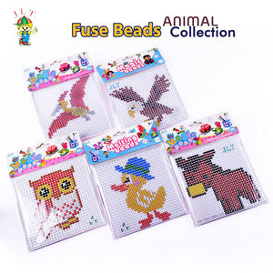 <span class=keywords><strong>Perles</strong></span> à fusibles de qualité supérieure <span class=keywords><strong>Perles</strong></span> à <span class=keywords><strong>repasser</strong></span> magiques série animale 5mm Puzzles 3D écologiques <span class=keywords><strong>Perles</strong></span> Hama en plastique pour bricolage pour enfants - Product Image 2
