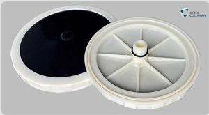 Hefbare membraanschijfbeluchter fijne belletjes hoge efficiëntie zuurstofbevochtiging afvalwaterzuiveringsinstallatie met 1 jaar garantie - Product Image 4