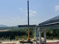 Pont en structure métallique à longue portée sur mesure |   Pont en acier haute résistance anti-corrosion