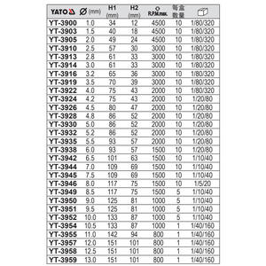 Broca de acero de alta velocidad E-Er-Tuo M2 con revestimiento de TiAlN, vástago hexagonal, longitud métrica para cobre, hierro y aluminio - Product Image 2
