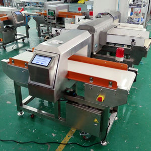 Yüksek hassasiyet dijital konveyör bant bisküvi ekmek meyve sebze gıda altın Metal dedektörü - Product Image 5