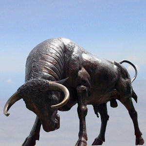 Famoso diseño tamaño grande wallstreet bull estatua - Product Image 5