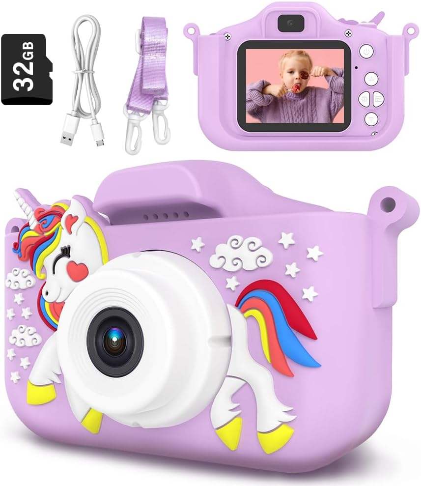 Purple HD Dual-lens with 32G Card + Card Reader