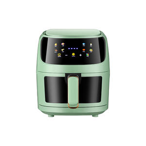 หม้อทอดไร้น้ำมัน Buerk 6 ลิตร ทรงสี่เหลี่ยม เซรามิกเคลือบกันติด ทำความสะอาดง่าย พร้อมหน้าจอควบคุมอัจฉริยะและระบบกวนอัตโนมัติ - Product Image 2