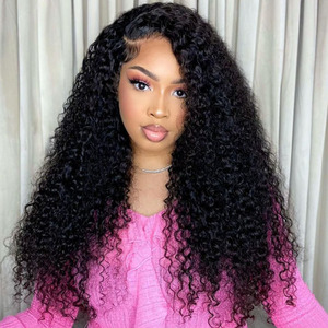Pelucas de Cabello Humano Virgen Brasileño sin Pegamento, Listas para Usar, con Frente de Encaje HD 13x6, Grado 10A-12A, Compra al por Mayor - Product Image 1