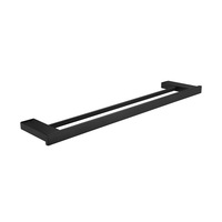 Ensemble d'accessoires de salle de bain de luxe moderne en acier inoxydable 304 brossé noir mat doré pour hôtel, vente en gros