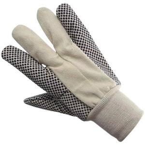 Guanti di sicurezza punteggiati in PVC a buon mercato in tessuto di cotone materiale protettivo guanti per la mano per il giardinaggio e il lavoro - Product Image 3