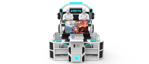 Cinéma VR rotatif - Manège de parc d'attractions intérieur en métal avec capacité de 100 à 500 kg - Product Image 2