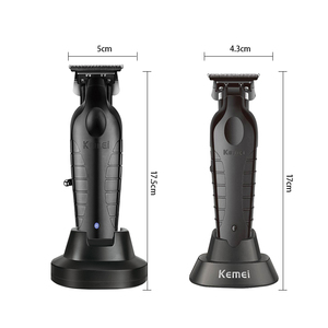 <span class=keywords><strong>Tondeuse</strong></span> à cheveux Kemei Km-PG2099 New Vision avec station de charge, modèle amélioré avec base de charge USB, 1200 mAh, 7000 tr/min, Zero Gap - Product Image 2