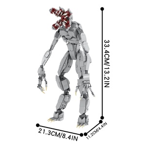 Juguetes de Halloween, <span class=keywords><strong>Stranger</strong></span> Things, <span class=keywords><strong>Demogorgon</strong></span>, Drácula, Mini Juguetes, Bloques de Construcción, Ladrillos, Juguetes Educativos, Juguetes Para Los Niños - Product Image 2