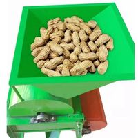 Petite décortiqueuse d'arachides et de graines, machine à décortiquer les fruits d'arachide pour l'extraction d'huile
