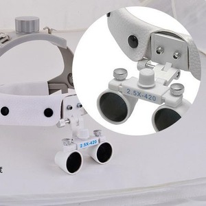 Yida 2.5x หูฟังทันตกรรมพร้อมไฟ LED 3.5x สำหรับใช้ทางการแพทย์ทางการแพทย์ - Product Image 1