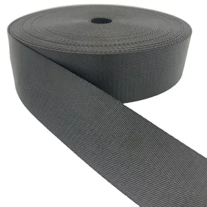 Cheap price 15mm 3/4 inch 25mm 1 1/2'' 1 1/4 inch black nylon herringbone webbing